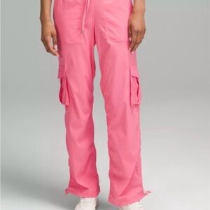 Lululemon Dance Studio Relaxed-Fit Cargo Pants Size Small In Pink Frosting